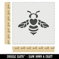 thumbnail image 2 of Cute Honey Bumblebee with Heart on Back DIY Cookie Wall Craft Stencil - 7.0 Inch, 2 of 5
