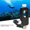 thumbnail image 4 of Adaptador De Recarga De Aleació De Aluminio Portátil Para Equipos De Buceo De Cilindros De OxÍgeno, Fácil De Operar Con Un Tamamo Pequeño Y Liviano, 13.5 X 6.2 X 2cm, 4 of 7