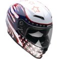 thumbnail image 2 of Z1R Jackal Patriot Motorcycle Helmet Red/White MD, 2 of 5