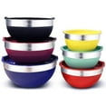 thumbnail image 2 of Elite EBS-0012 12-Piece Multicolor Mixing Bowl, 2 of 7