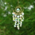 thumbnail image 4 of YOHAVEN Crystal Wind Chimes Suncatcher 15", Hanging Prism Rainbow Ornament for Window Garden Wall Boho Home Decoration, Clear Glass Sun Catcher Energy Healing Decorative Gift, 4 of 6