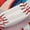 White Blue 04, variant on Feelyou Baseball Gaming Black Out Curtains, Red Blue Lines Curtains Pack of 2 (42x63 Each)