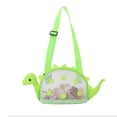 thumbnail image 1 of Sac de Plage en Maille pour Enfants, Sac de Collecte en Forme de Dinosaure avec Sangles de Transport Réglables, 1 of 5