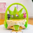 thumbnail image 3 of Funda de asiento de apoyo para sofá de bebé para aprender a sentarse, funda para silla sin relleno (verde) Tmvgtek Para estrenar, 3 of 9