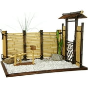27" Desk Top Miniature Japanese Zen Bamboo Garden