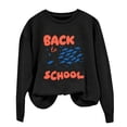 thumbnail image 4 of Gsakboxl Womens Shirts Women Cute Fish Graphic Crewneck Sweatshirt No Hood Long Sleeve Loose Casual Pullover Tops For Back To School Campus Daily Fashion Clothing, 4 of 4