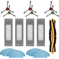 thumbnail image 1 of Juego de accesorios de repuesto para filtro y cepillo para aspiradora robot Ecovacs Deebot Ozmo T8 Aivi T8Max N8 Pro N8 Pro+ T9 T9+ (15 piezas) WWLAI TRADING SARL, 1 of 5