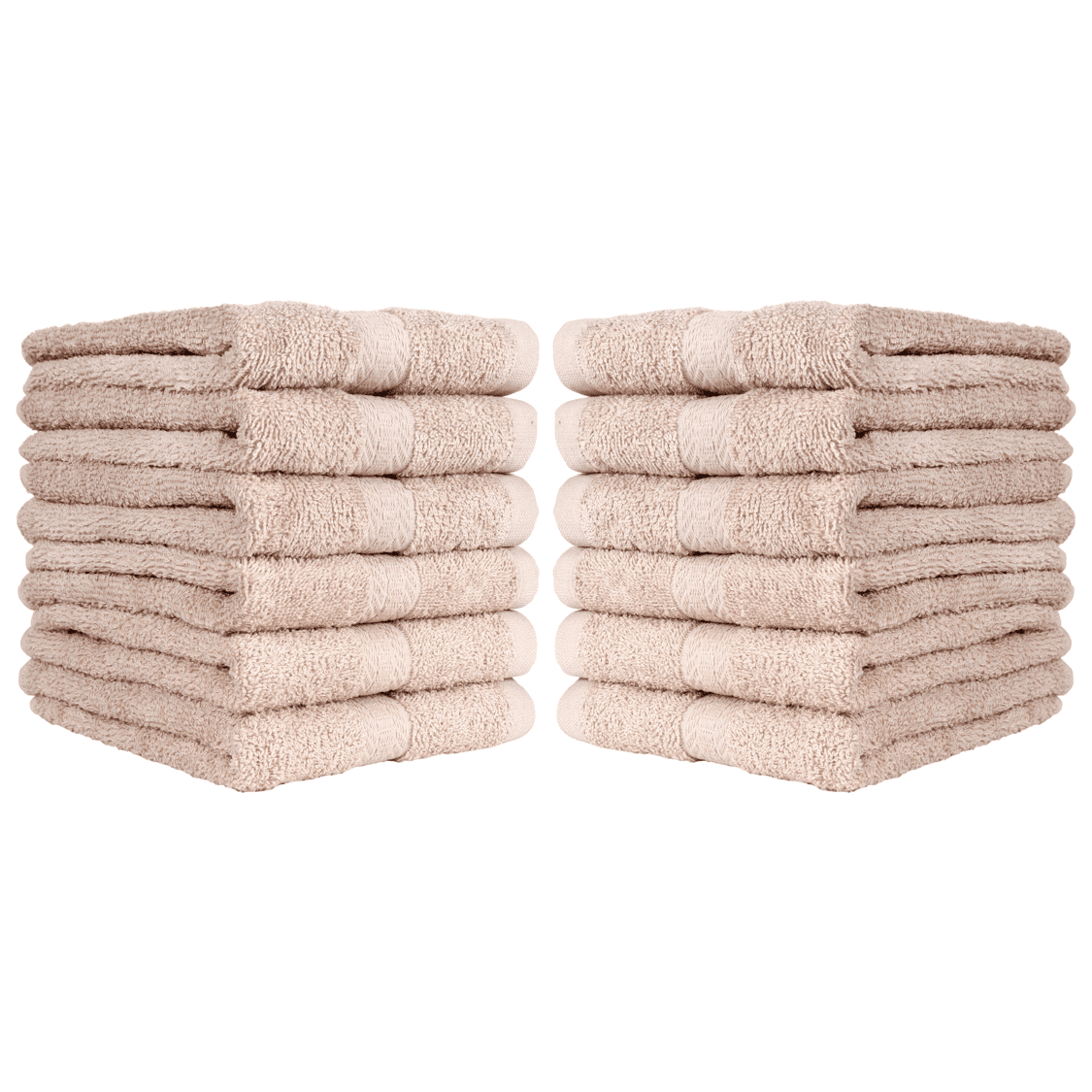 12 Pack of Bathroom Hand Towels 100% Ring-Spun Cotton 16 x 27 Color Options 