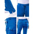 thumbnail image 2 of ADAR Pro Pantalon d'Uniforme Ajusté pour Femmes, Noir, 6 Poches, 2 of 7