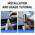 thumbnail image 4 of ufehgfjh Smart Car Freshener With Three Intelligent Car Aroma Rechargeable Long Stand By Aroma Diffuser With Empty Bottle No Oil Deals Of The Day, 4 of 9