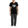 thumbnail image 4 of CafePress - Ragdolls Pair Off Leash Art™ Women's Light Pajamas - Women's Short Sleeve Print T-Shirt and Pants Dark Cotton Pajama Set, 4 of 7