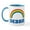 White/Blue Inside, variant on CafePress - DEBBIE (Rainbow) Mug - 11 oz Ceramic Mug - Novelty Coffee Tea Cup