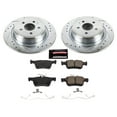 thumbnail image 3 of PowerStop Rear Z23 Evolution Sport Carbon-Fiber Ceramic Brake Pad and Drilled & Slotted Rotor Kit Fits: FORD LINCOLN Select Models K7417, 3 of 10