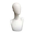 thumbnail image 4 of Stgfyxgs Mannequin Head Model Multipurpose Manikin Head Display Styling Wig Holder Wig Stand for Headset Headdress Jewelry Scarves Hat High Low Shoulders, 4 of 9