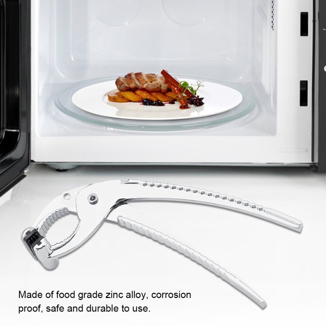 Zinc Alloy Oven Clip Grip for Hot Pot Plate Baking Tray, Safe and Durable
