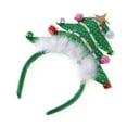 thumbnail image 4 of Árbol de Navidad creativo con diadema de campana, accesorios para el cabello bonitos decorativos para niños, para fiestas, festivales, niños, 4 of 7