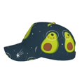 thumbnail image 5 of Balery Baseball Cap Adjustable Size for Running Workouts and Outdoor Activities All Seasons Dad Hat(Avocado in Space), 5 of 8