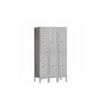 thumbnail image 2 of Salsbury Industries  Standard Metal Locker-Double Tier-3 Wide-Gray-Assembled, 2 of 3