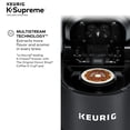 thumbnail image 3 of Cafetera Keurig K-Supreme con cápsulas K-Cup de una sola porción, color negro, 3 of 5