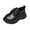 Black, variant on Wangkekeji Boys Girls Dress Shoes Hook And Loop Kids School Formal Casual For Toddler Little Kid Leather Shoes Size 6 Shoes Toddler