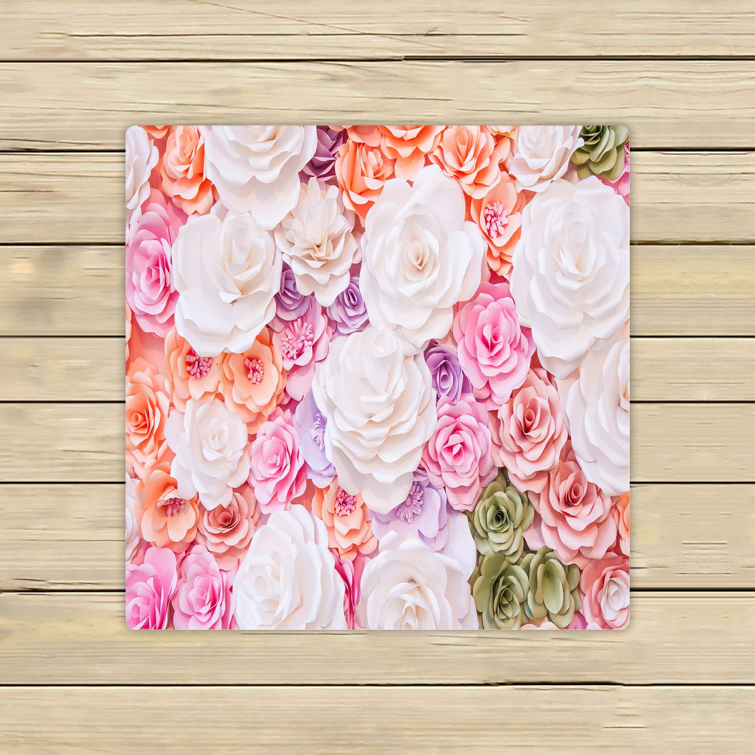 ECZJNT Colorful flowers paper Beach Bath Towels Shower Towel For Home