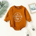 thumbnail image 2 of Infant Baby Girls Boys Romper Onesies Round Neck Long Sleeve Jumpsuits Autumn One Piece Clothes, 2 of 7