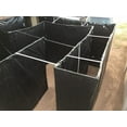Heavy Duty Black Plastic Poly Sheeting for Construction, Landscape