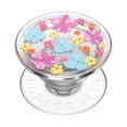 thumbnail image 1 of Soporte para teléfono móvil PopSockets PopGrip, diseño floral translúcido, 1 of 6
