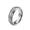 6MM Silver, variant on Unisex Tungsten Steel 6mm Silver Simple Plain Domed Carbon Fiber Double Grooved Meteorite Inlay Wedding Ring Promise Comfort Fit Size 11