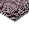 thumbnail image 3 of Addison Rugs Mayfield Premium Machine Washable Transitional Animal Skin Pink Rectangle Rug, 10' x 14', 3 of 6
