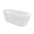 thumbnail image 5 of Dreamline Bt60x2748c Enigma 47" Free Standing Acrylic Soaking Tub - White, 5 of 5