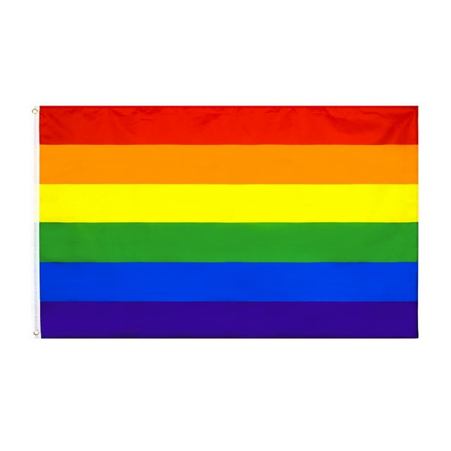 Tapiz para colgar en la pared, diseño de bandera gay, anime, 150 x 90 cm, poliéster