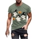 thumbnail image 2 of Blusas y camisas de manga corta y cuello redondo para hombre. Blusas/camisetas de manga corta con cuello redondo y estampado de Halloween para hombre. Blusa para hombre., 2 of 5