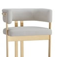 thumbnail image 2 of Infinity DCL2WH Set Of 2 Luxurious Faux Leather Dining Room Chairs, 2 of 2