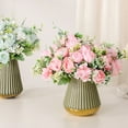thumbnail image 5 of Silk Artificial Peonies Flowers Artificial Peony Bouquet Fake Peonies Artificial Flowers Bouquets for Vase Floral Arrangements Wedding Home Table Decoration Pink, 5 of 7