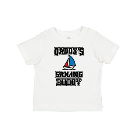 

Inktastic Daddy Sailing Buddy Sailboat Gift Baby Boy or Baby Girl T-Shirt