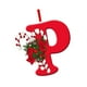 thumbnail image 5 of Adorno navideño con letras, decoración navideña colgante, decoración decorativa DIY para colgar. P, 5 of 9