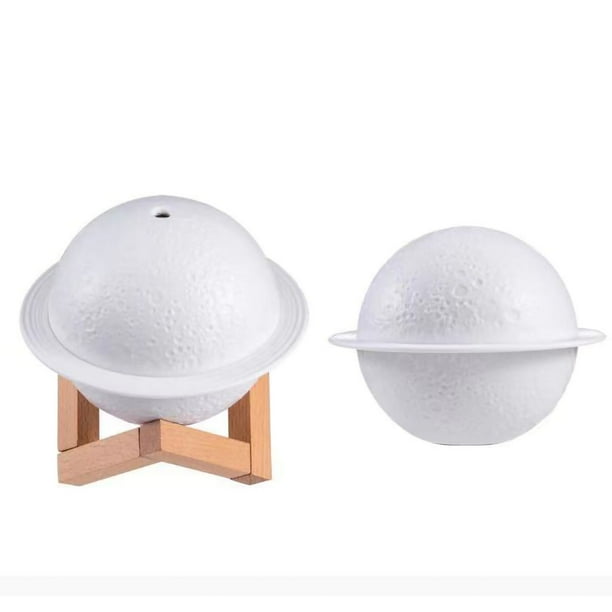 Humidificador de 3 modos de color, gran capacidad, vaporizador, pulverizador, decoración del hogar para oficina, color blanco