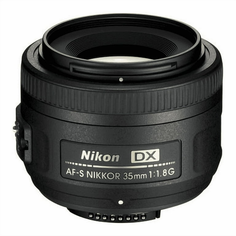 Nikon DSLR AF-S DX NIKKOR 35mm f/1.8G Lens - Walmart.com