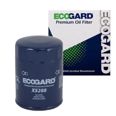 ECOGARD X5288 Premium Spin-On Engine Oil Filter for Conventional Oil Fits Chevrolet Impala 3.5L 2006-2011, Trailblazer 4.2L 2002-2009