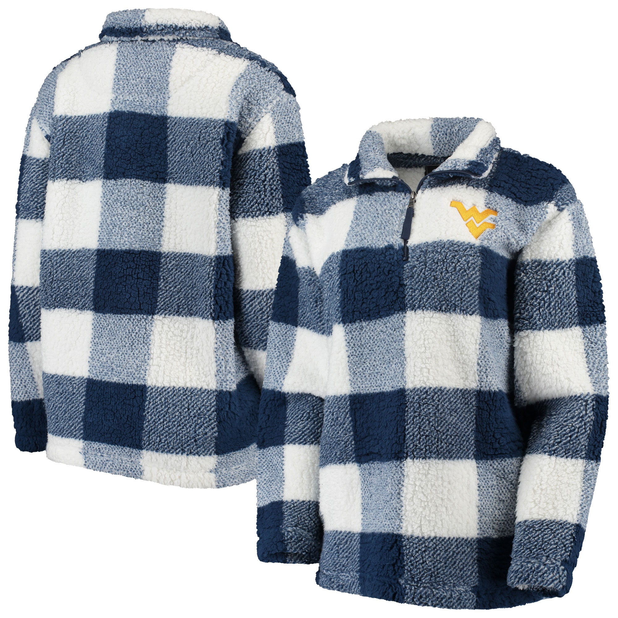 wvu sherpa pullover