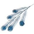 thumbnail image 1 of Coofit 2PCS Artificial Flower Lifelike Peacock Tail Fake Plant Fake Flower for Wedding, 1 of 6