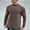 c01Brown, variant on USNSM Men's Casual Long Sleeve Half Turtleneck Shirts Lightweight Sports Fitness T Shirt Solid Color Warm Slim Fit Tee Tops Green XXXL