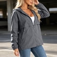 thumbnail image 6 of akafmk Womens Sun Protection Jacket UPF 50+ Lightweights Hooded Zip Up Breathable Summer Outdoor Coat for Hiking Travel, 6 of 6