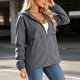 thumbnail image 5 of Neewe Light Weight Zip Up Sun Hoodie Women, Light Summer Jacket Women Long Sleeve for Fishing Hiking, 5 of 5