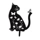 thumbnail image 2 of Estaca decorativa de gato para jardín, decoración de animales para exteriores, adorno para porche y césped Gire la cabeza 30x20 cm, 2 of 9