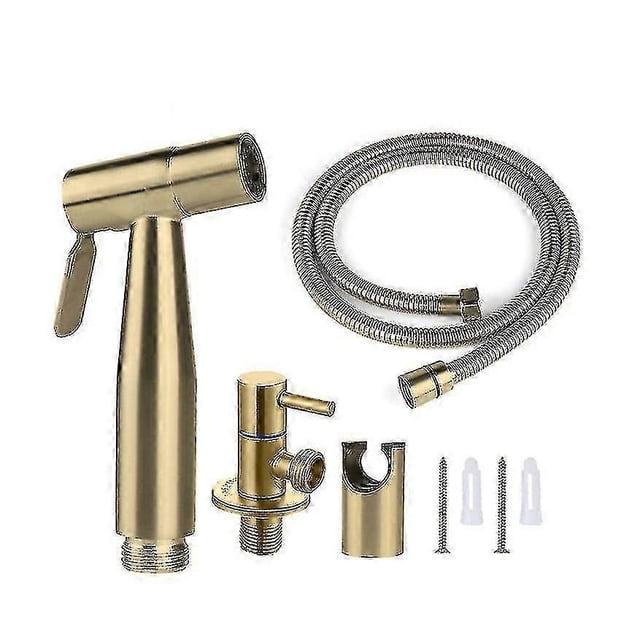 Hand Held Sprayer Toilet Attachment, Stainless Steel Bidet Sprayer Kit For Toilet