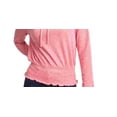 thumbnail image 3 of FRESHMAN FOREVER $34 Womens New Pink Speckle Hoodie Sweater XS Juniors B+B, 3 of 3