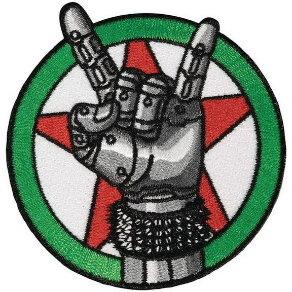 Cyberpunk 2077 Silverhand Patch Game Star Logo Embroidered Iron On