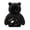 Black, variant on Toddler Winter Puffer Coats Cute Tiger Print Padded Jacket Baby Boys Girls Bear Hoods Down Jacket Light Weight Infant Outerwear Snowsuit 12-18 Months Windbreakers for Kids
